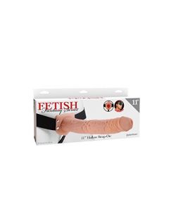 FETISH FANTASY-SISÄLTÄ ONTTO DILDO HIHNOILLA 28CM