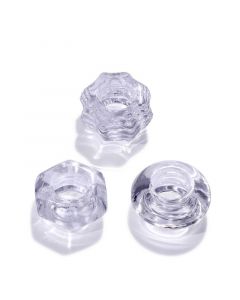 Crystal Cock Ring Set transparent