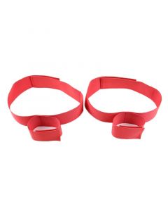 Bondage Wrist to Thigh Restraints Punane