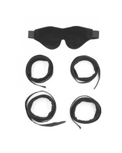 Blindfold & Cuffs Bondage Kit Must