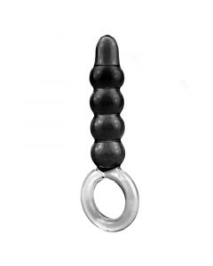 Candy Shop - lasinen anaalitappi Black