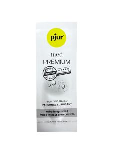 Pjur Med Premium silikonipohjainen liukuvoide, 2 ml